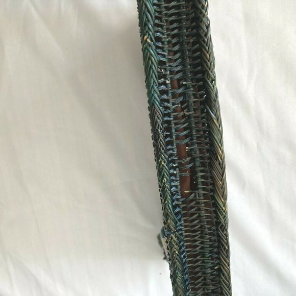 Mister Ernest Woven Clutch hand bag Straw? Rattan? - Picture 9 of 9